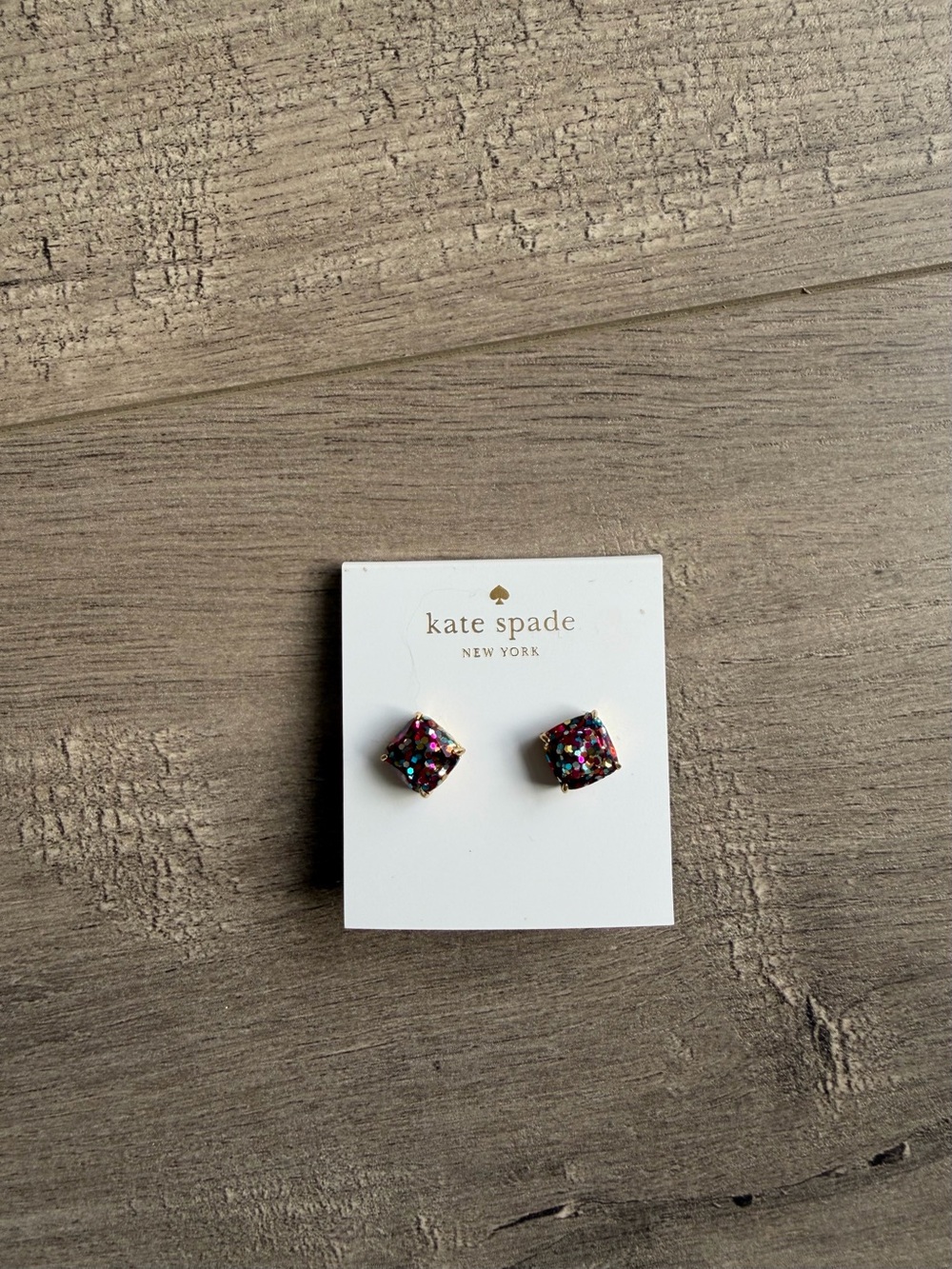 Kate Spade Earrings - multicolor glitter